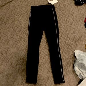 Gold Stripe Skinny Jeans